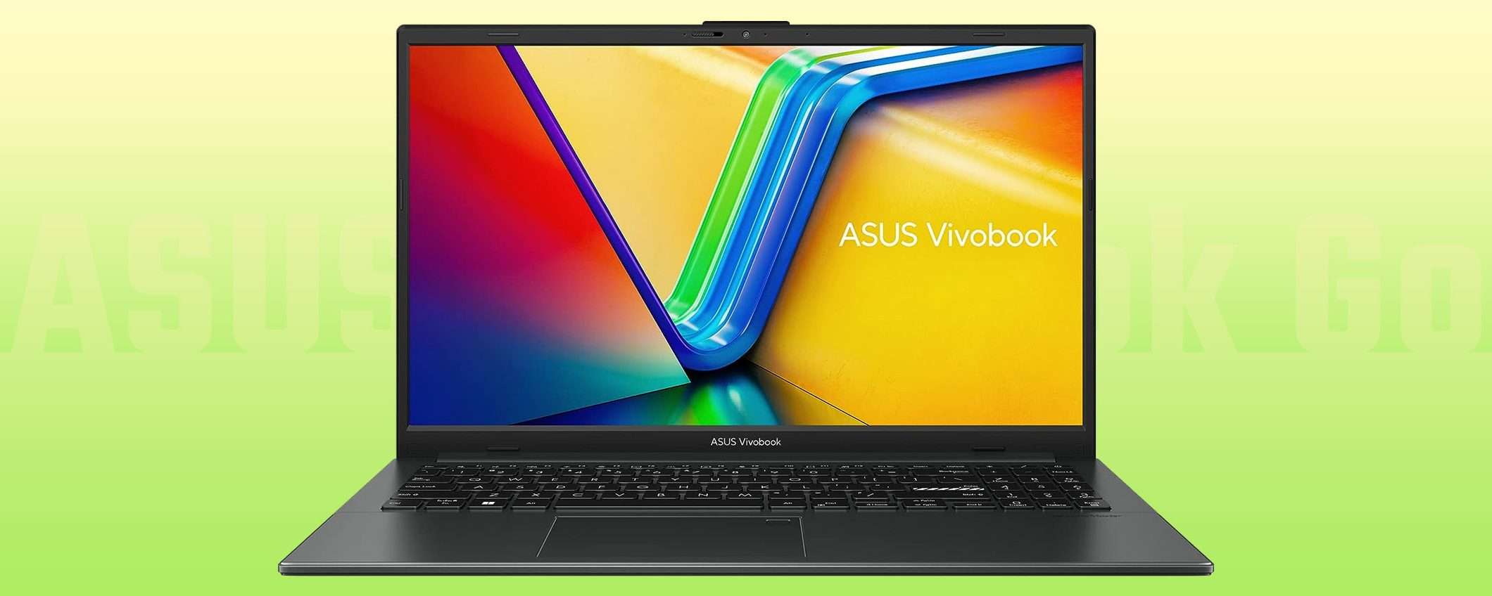 Notebook per scuola e lavoro: ASUS VivoBook Go a -70€