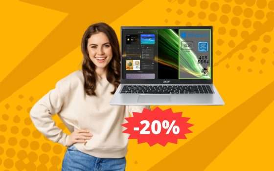 Acer Aspire 1: economico, affidabile e in SCONTO