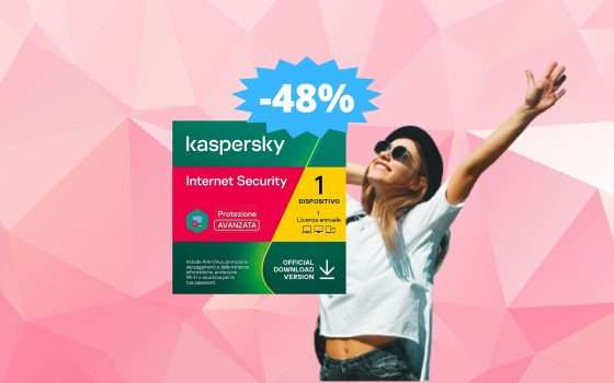 Kaspersky Internet Security 2023: prezzo BOMBA (-48%)