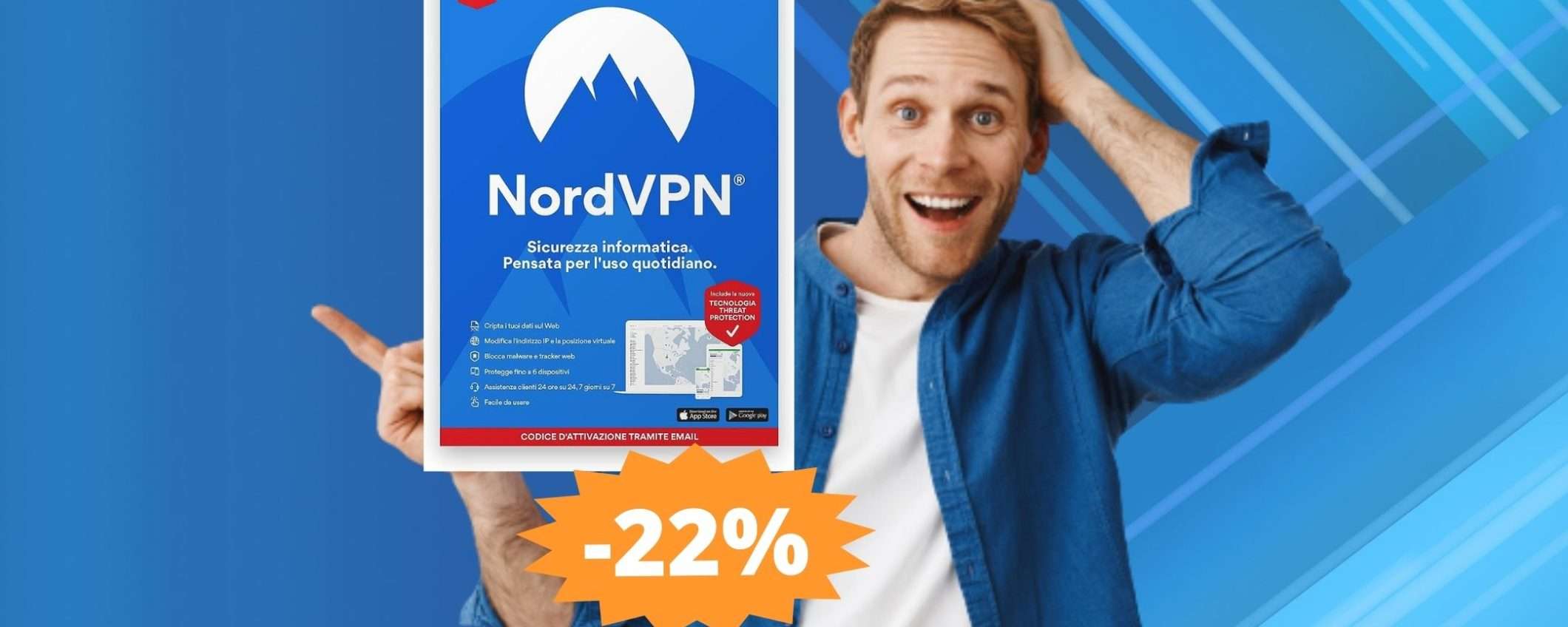 NordVPN Standard: sconto eccezionale su Amazon