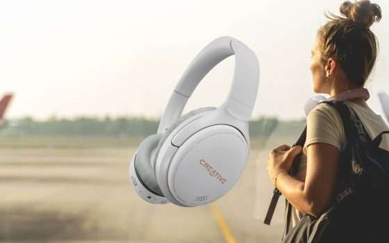 Cuffie Creative Over-Ear Wireless: -35%  +Coupon 31€