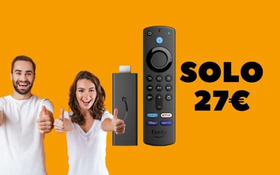 Fire TV Stick: Alexa e Comandi TV a soli 27€, una BOMBA