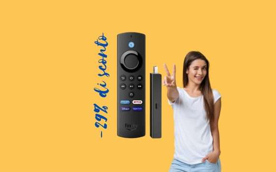 Fire TV Stick Lite: 29% di SCONTO immediato su Amazon