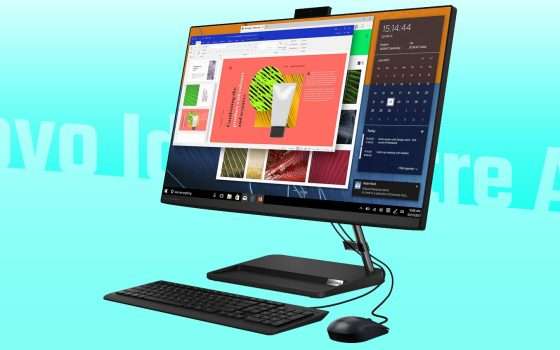 PC all-in-one: -300€ su Lenovo IdeaCentre AIO 3