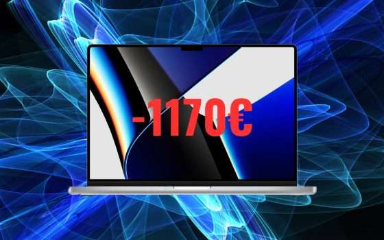 MacBook Pro 16 M1: il LUSSO con 1170€ di SCONTO