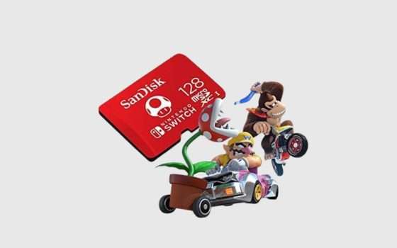 MicroSD SanDisk Nintendo Switch 128GB a prezzo TOP