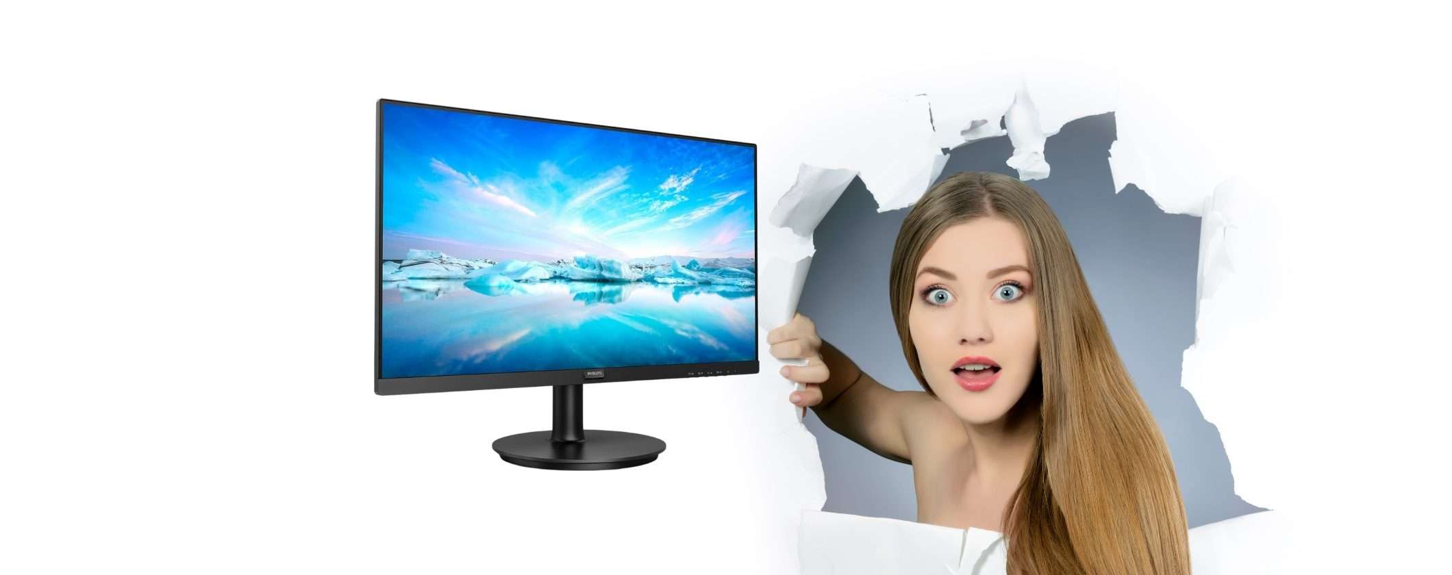 Monitor Philips SPETTACOLARE tuo a 84€ su Amazon