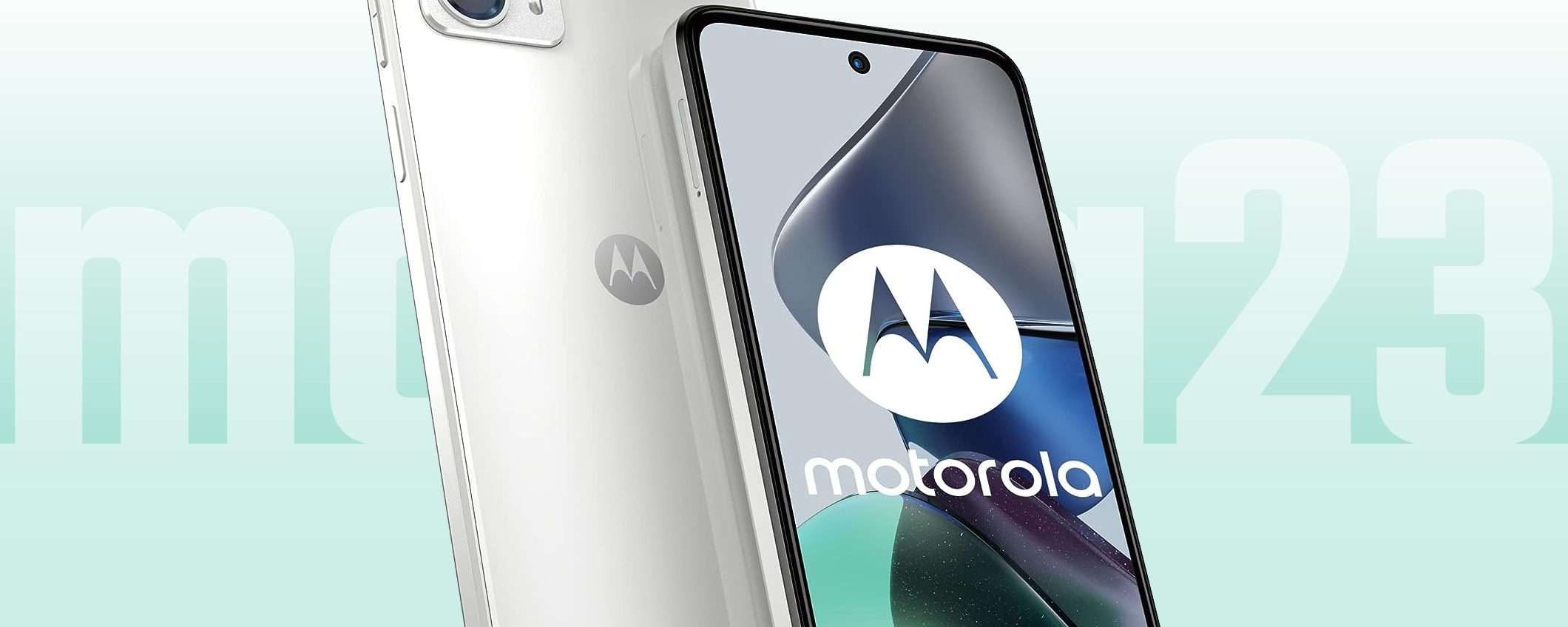 Super sconto sullo smartphone Motorola moto g23