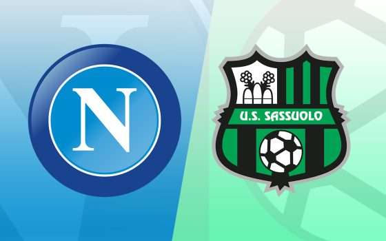 Come vedere Napoli-Sassuolo in diretta streaming