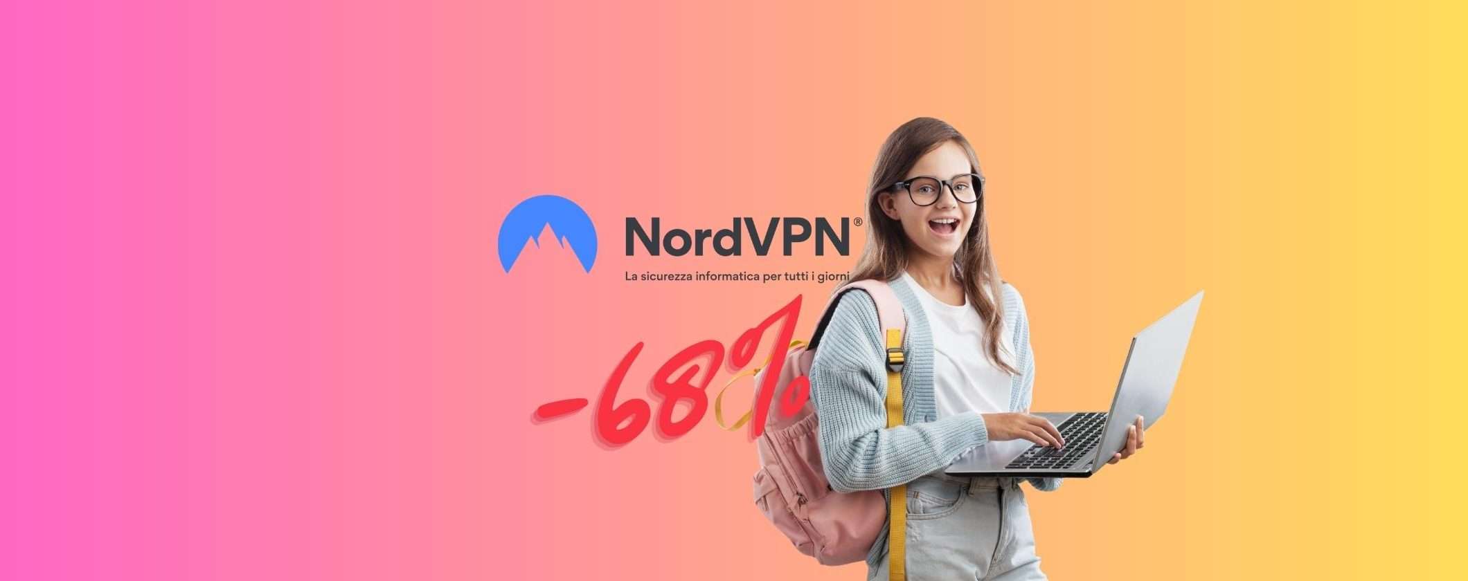 NordVPN Back to School: approfitta subito del -68% di SCONTO