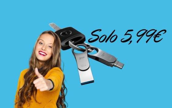 Pen Drive 2 in 1 32GB a soli 5,99€: SUPER OFFERTA Amazon