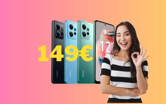 Redmi Note 12 a PREZZO BOMBA su Amazon, solo 149€