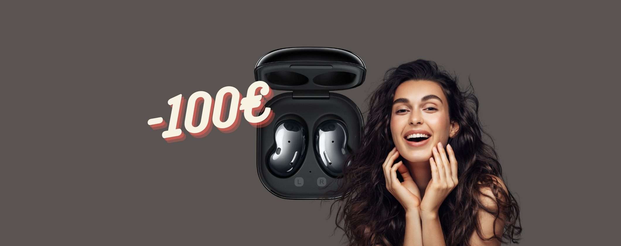 Samsung Galaxy Buds Live: 100€ di SCONTO su MediaWorld