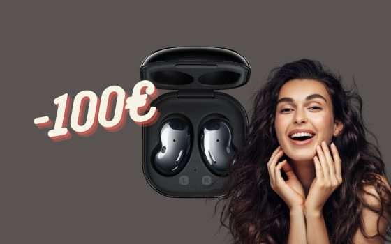 Samsung Galaxy Buds Live: 100€ di SCONTO su MediaWorld