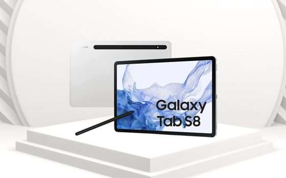 Samsung Galaxy Tab S8: RISPARMIA 230€ con Amazon