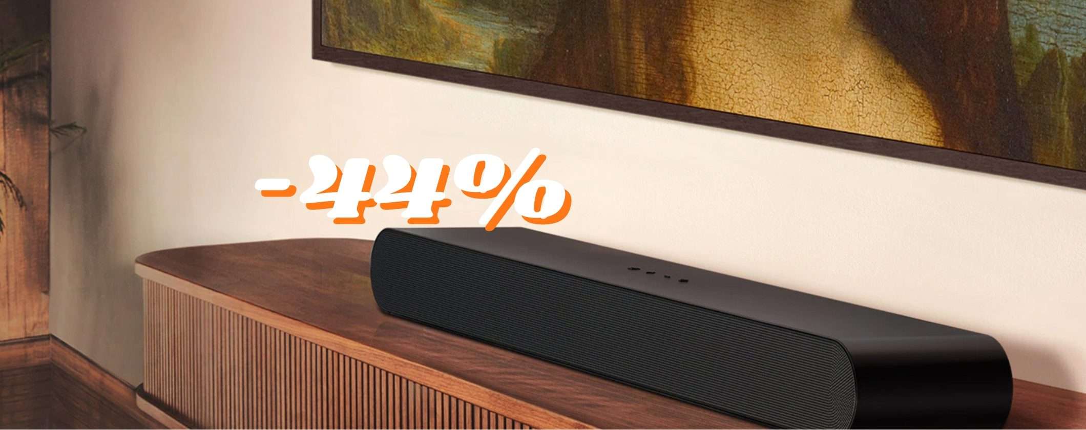 Samsung Soundbar 5 Canali Wireless al 44% di SCONTO