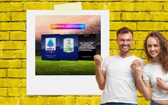 Sky TV + Calcio: meno di 15€ per questo ricco bundle