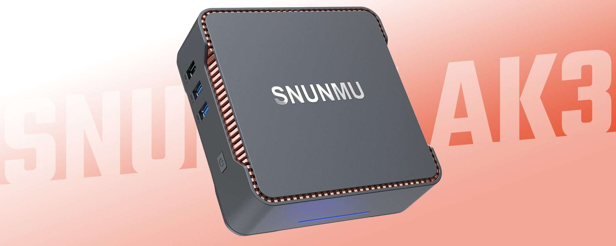 Mini PC in sconto a 79 euro: è SNUNMU AK3