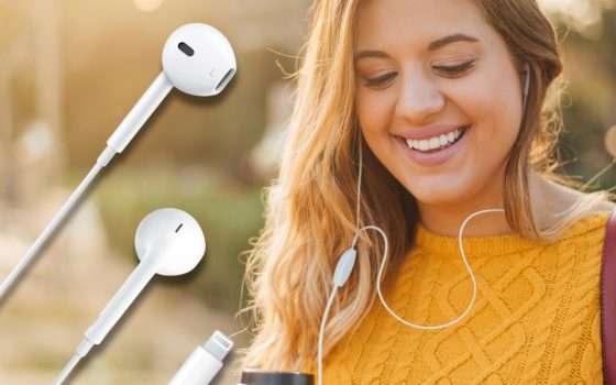 Apple EarPods per non dire addio al cavo: solo 16€ per pochissimo