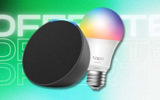 Fa POP il prezzo di Echo con lampadina smart, sconto del 51% per Alexa