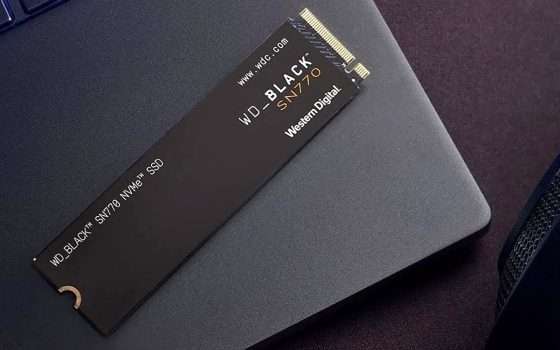 SSD 2 TB (PCIe Gen4) WD_BLACK SN770: il prezzo è crollato