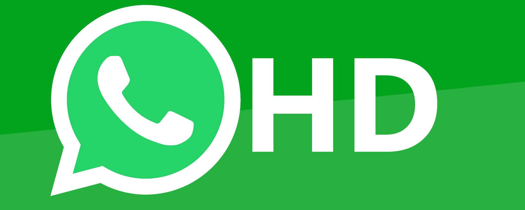 WhatsApp: ora tutti possono inviare foto HD