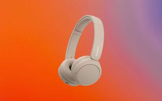 Cuffie wireless Sony WH-CH520 ad un PREZZACCIO su Amazon (-43%)