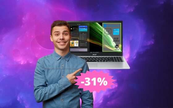 Acer Aspire 3: affidabile, moderno e in MEGA sconto