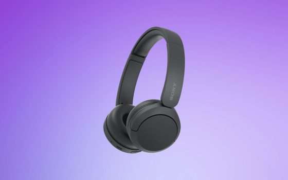 Sony WH-CH520: ottime cuffie wireless al 44% di sconto