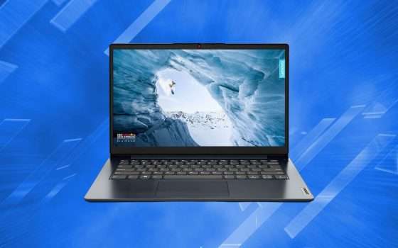 Lenovo IdeaPad 1: notebook leggerissimo in OFFERTA su Amazon (-8%)