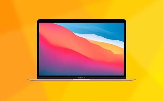 MacBook Air 2020: occasione Amazon con il 27% di sconto