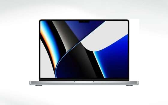 MacBook Pro 2021 con M1 Pro, 16GB RAM e SSD 1TB a 735€ IN MENO