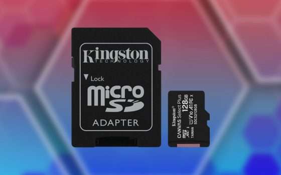 MicroSD Kingston 128GB a 8€ su Amazon: sta andando a ruba