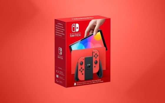 La nuova Nintendo Switch OLED a tema Super Mario è in preordine su Amazon