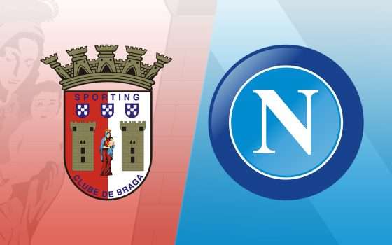 Come vedere Braga-Napoli in streaming (Champions)