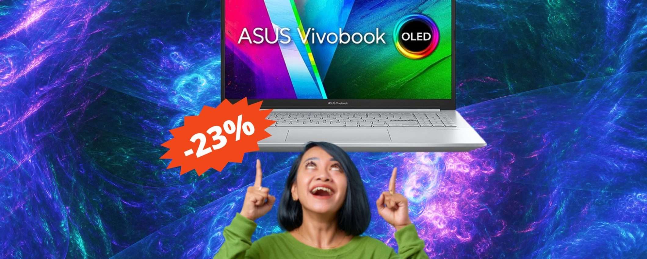 ASUS VivoBook 15: MEGA sconto di 300 euro su Amazon