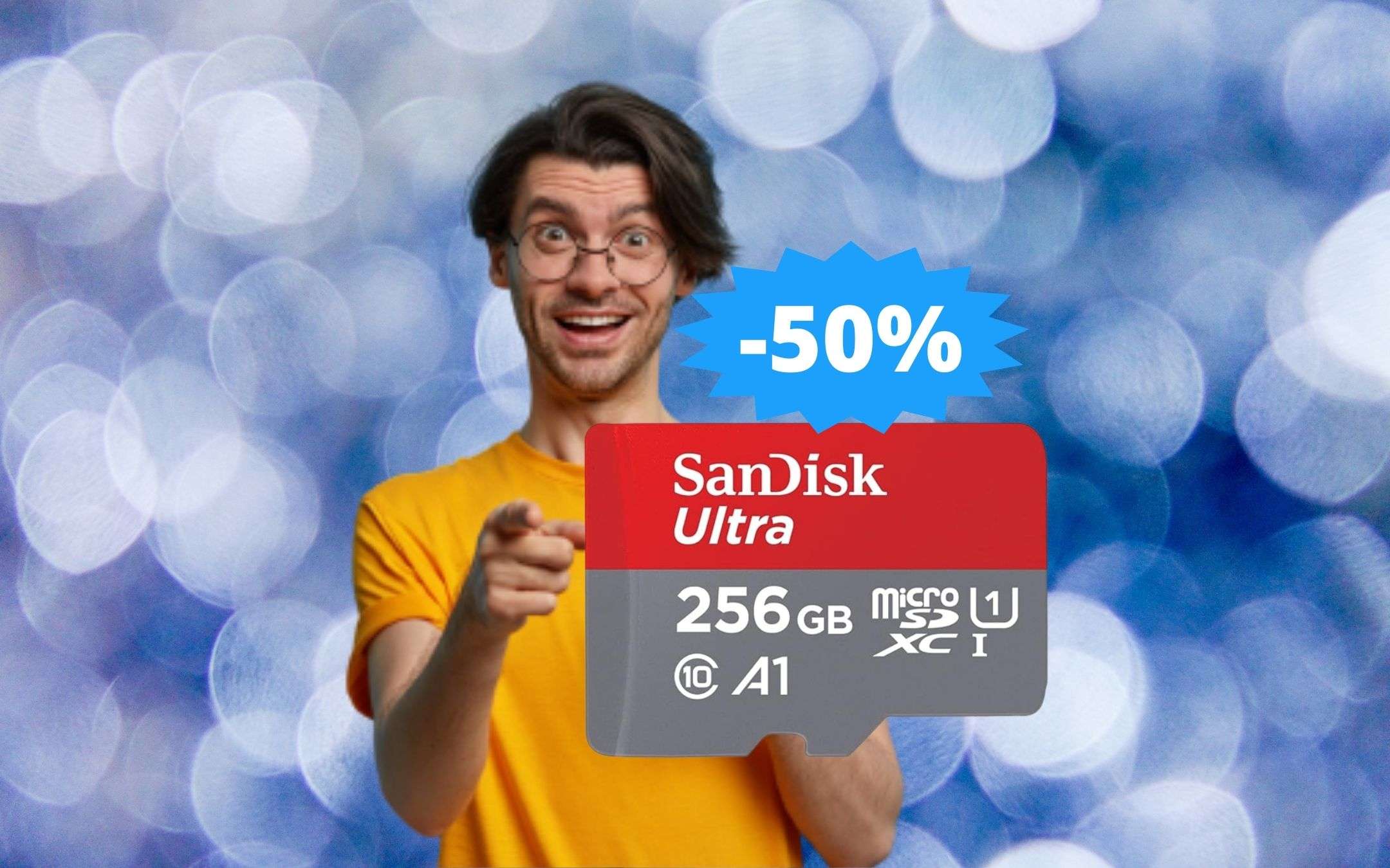 Micro SD SanDisk da 256 GB: AFFARE imperdibile su