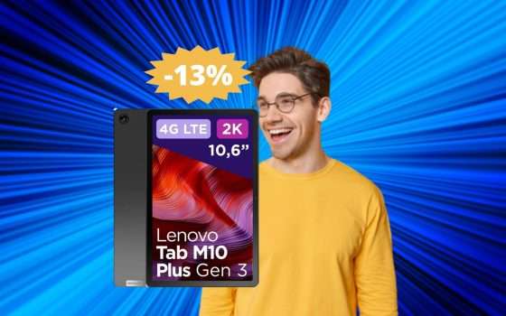 Tablet Lenovo Tab M10 Plus: una PROMOZIONE imperdibile