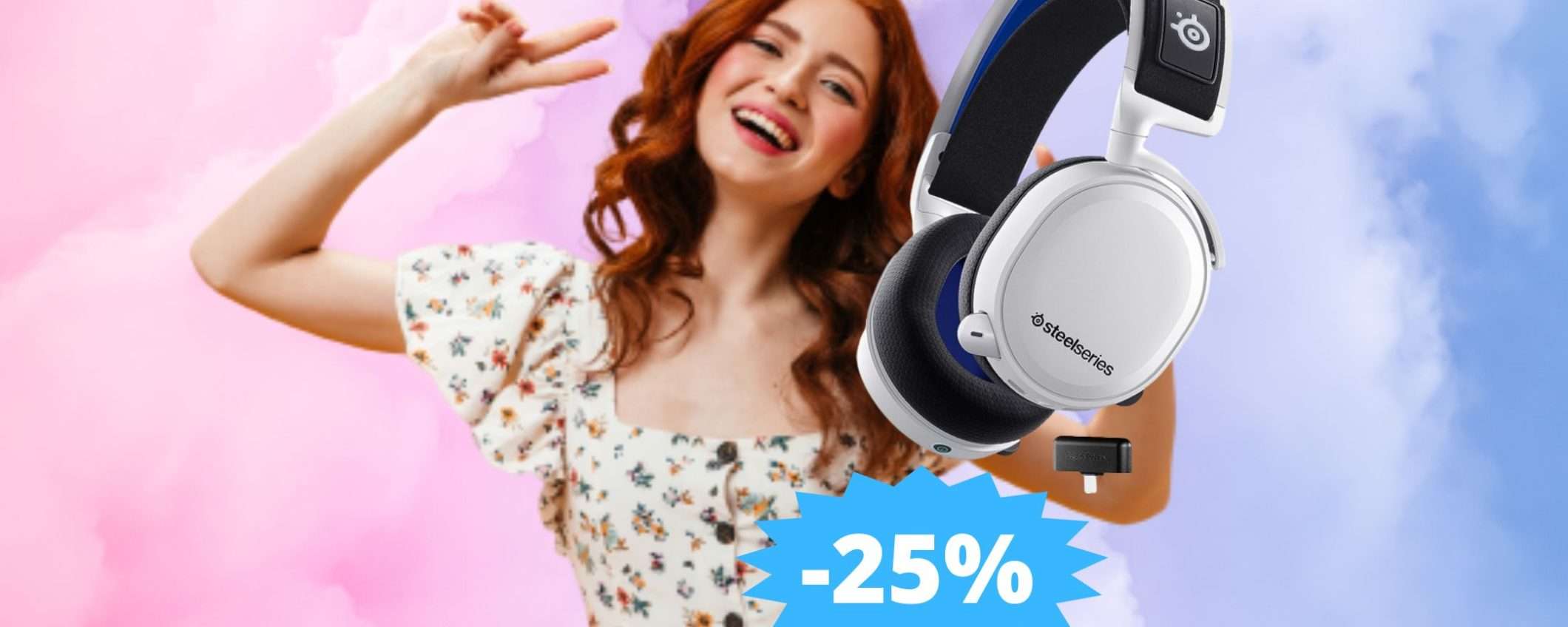 Cuffie da gaming SteelSeries: SUPER sconto del 25% su Amazon