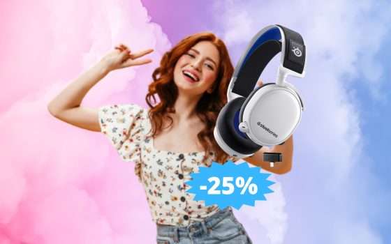 Cuffie da gaming SteelSeries: SUPER sconto del 25% su Amazon