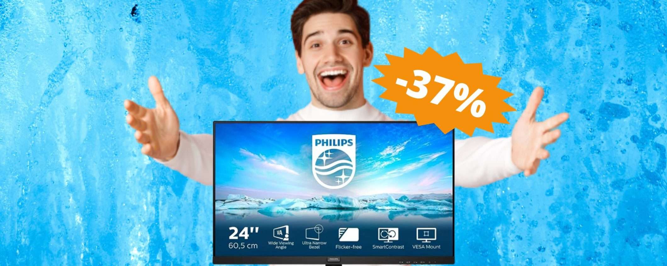 Monitor Philips da 24