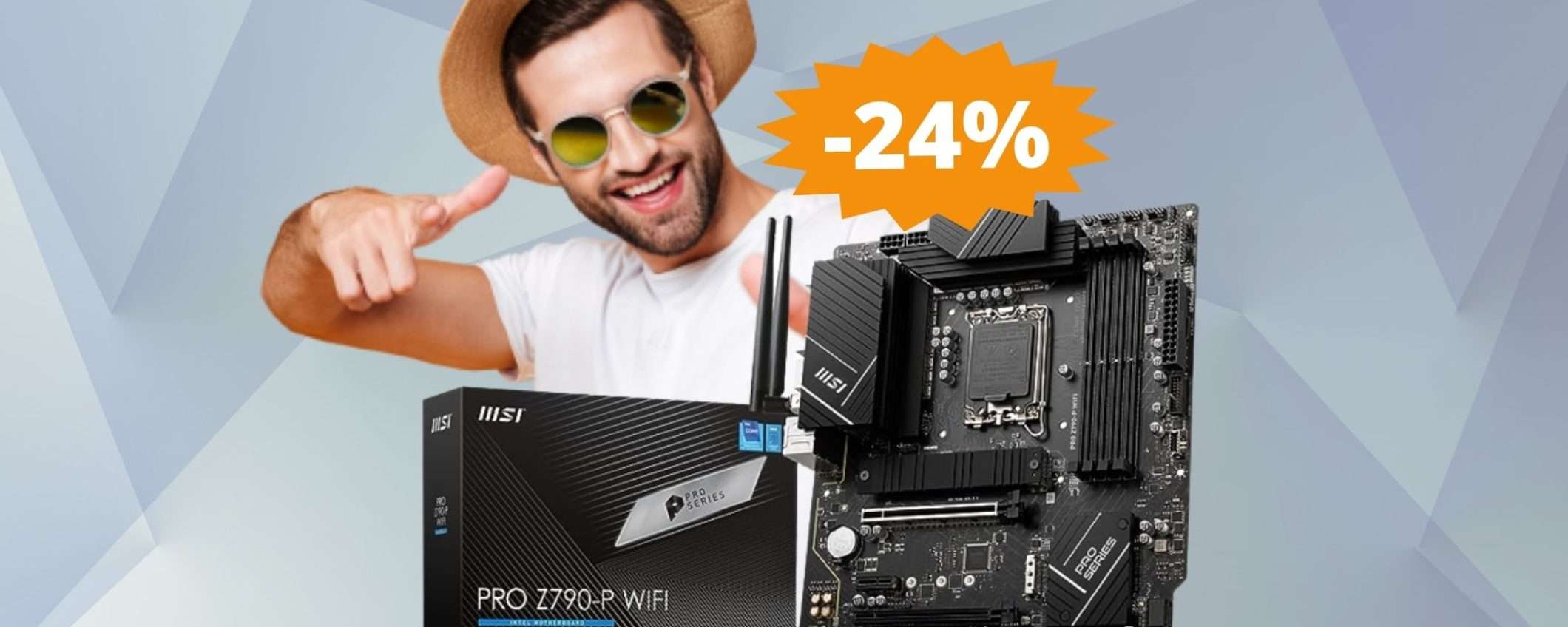 MSI PRO Z790-P: SUPER sconto del 23% su Amazon