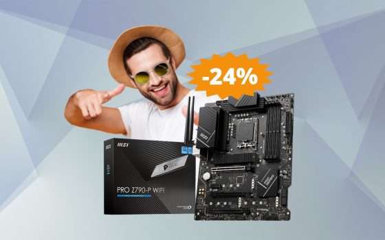 MSI PRO Z790-P: SUPER sconto del 23% su Amazon