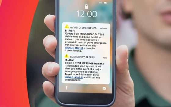 IT-Alert: test in Lombardia, Basilicata e Molise