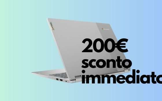 Lenovo IdeaPad Flex 3 Chromebook: 200€ di SCONTO su Amazon