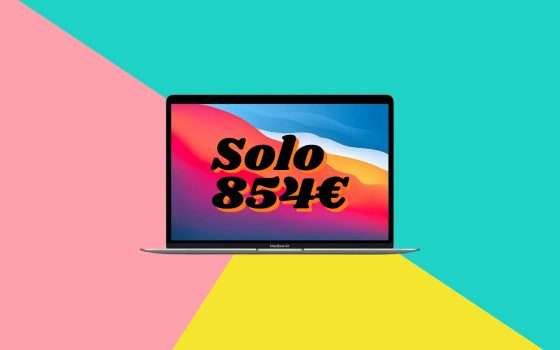 MacBook Air M1: solo 854€ su eBay con questo COUPON