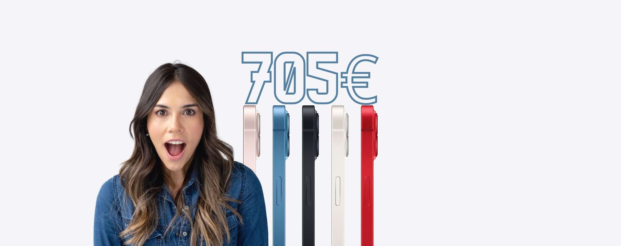 Il MITOLOGICO iPhone 13 lo ottieni con 705€