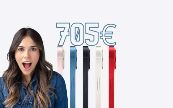 Il MITOLOGICO iPhone 13 lo ottieni con 705€