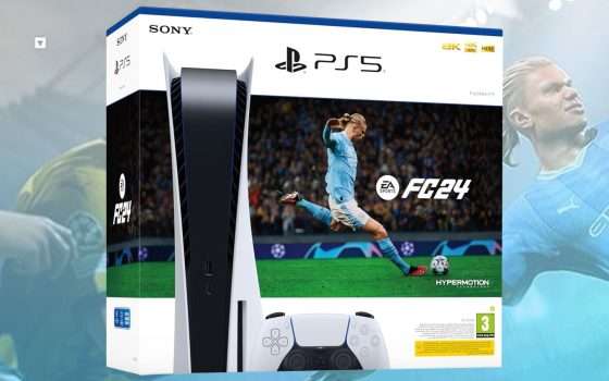 PS5+FC 24: il bundle di Sony al prezzo minimo