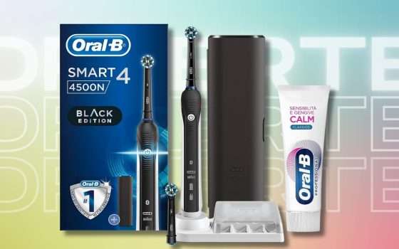 Oral-B tutto COMPLETO, spazzolino e custodia di ricarica: ciao dentista